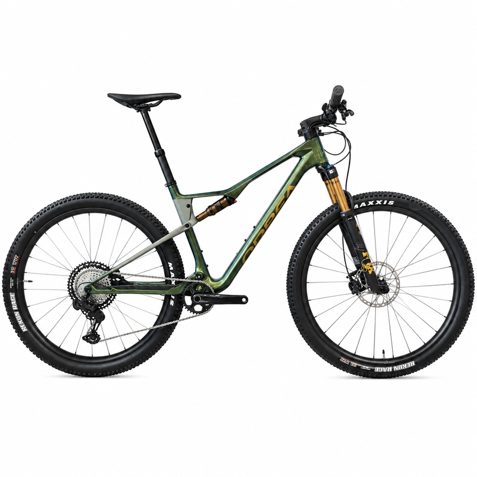 Orbea Oiz M10 AXS taglia M, mountain bike XC full suspension in carbonio con cambio elettronico SRAM AXS e ruote da 29 pollici